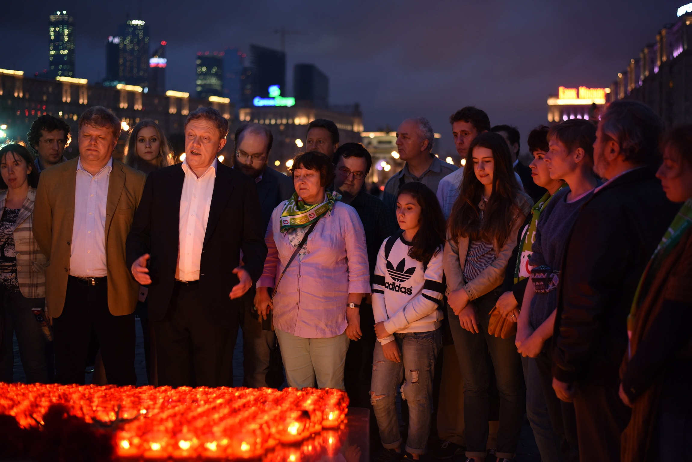 Акция 1418 свечей за каждый день войны. 21 июня 2015 года